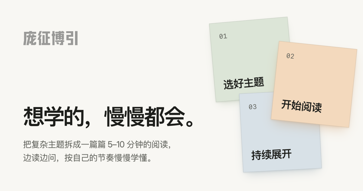 Git 入门：从提交到团队协作｜庞征博引